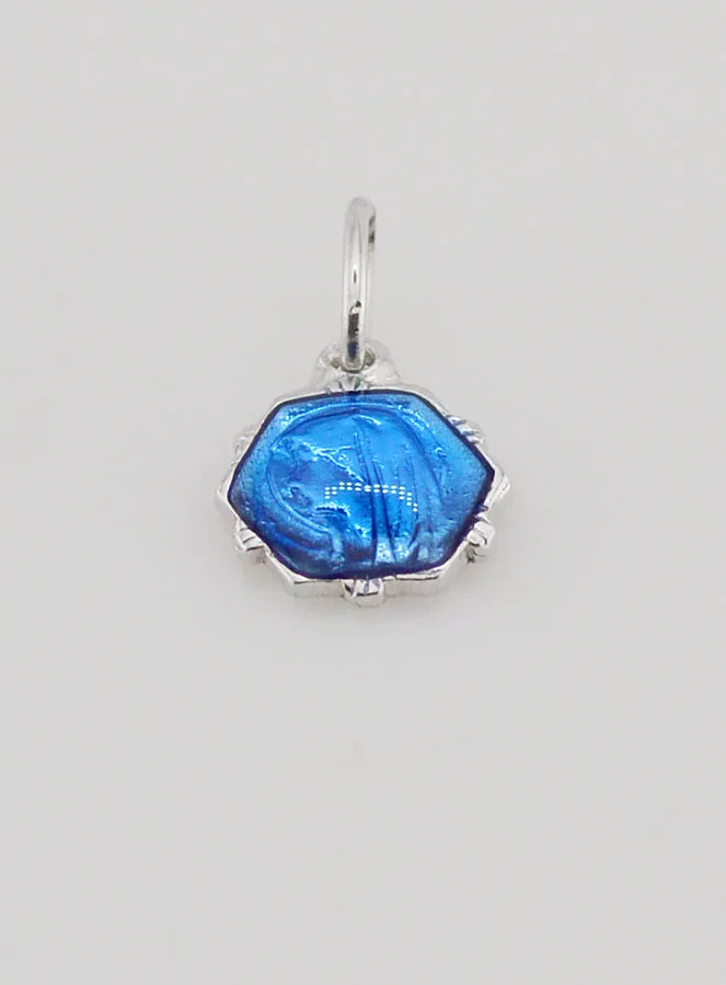 Hanger Maagd Maria - Blauw (pic 2)