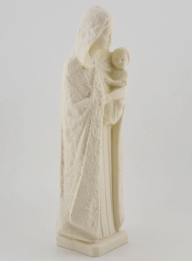 Beeld Maria met Mantel Ivoorkleur (pic 3)