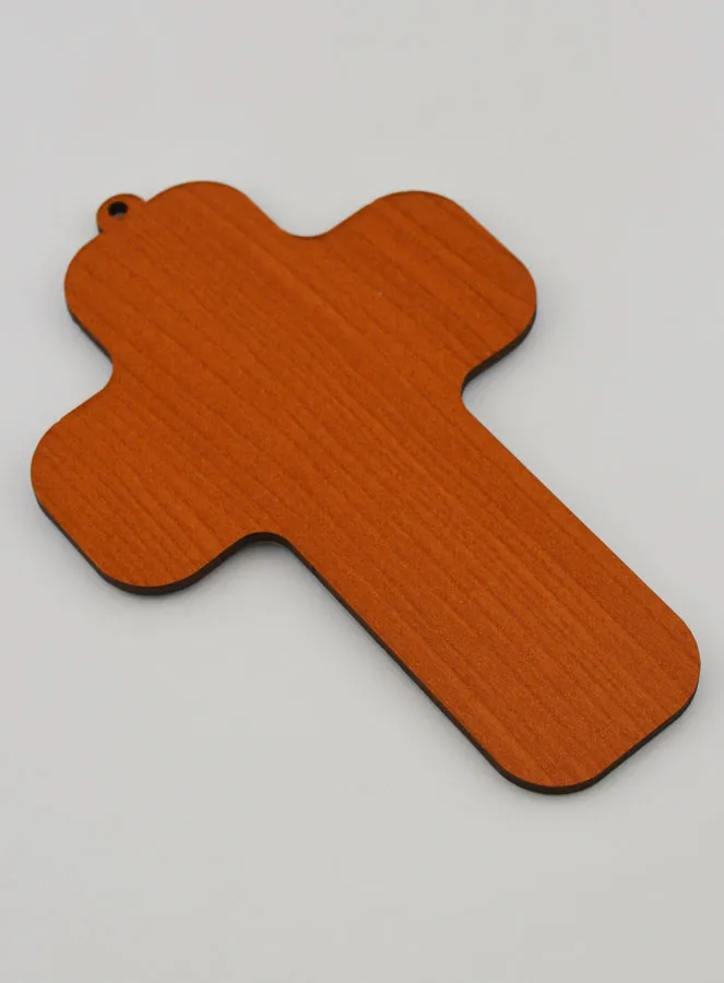 Kruis van Hout Kind - Bescherm Engel Trompet (pic 4)
