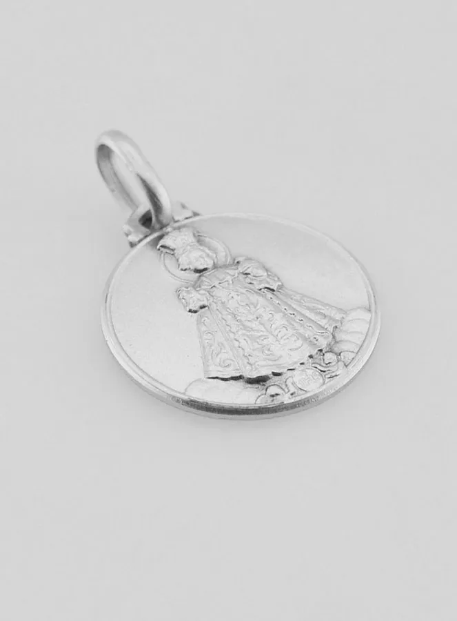 Zilveren Hanger Kindje Jezus van Praag (pic 3)