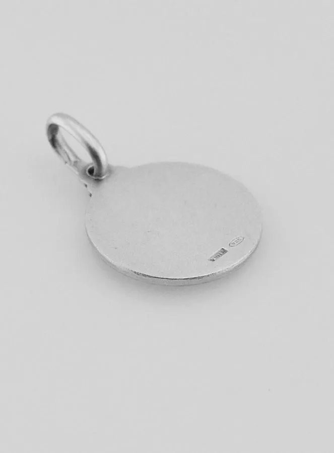 Zilveren Medaille Heilige Geest Duif - 14 mm (pic 4)