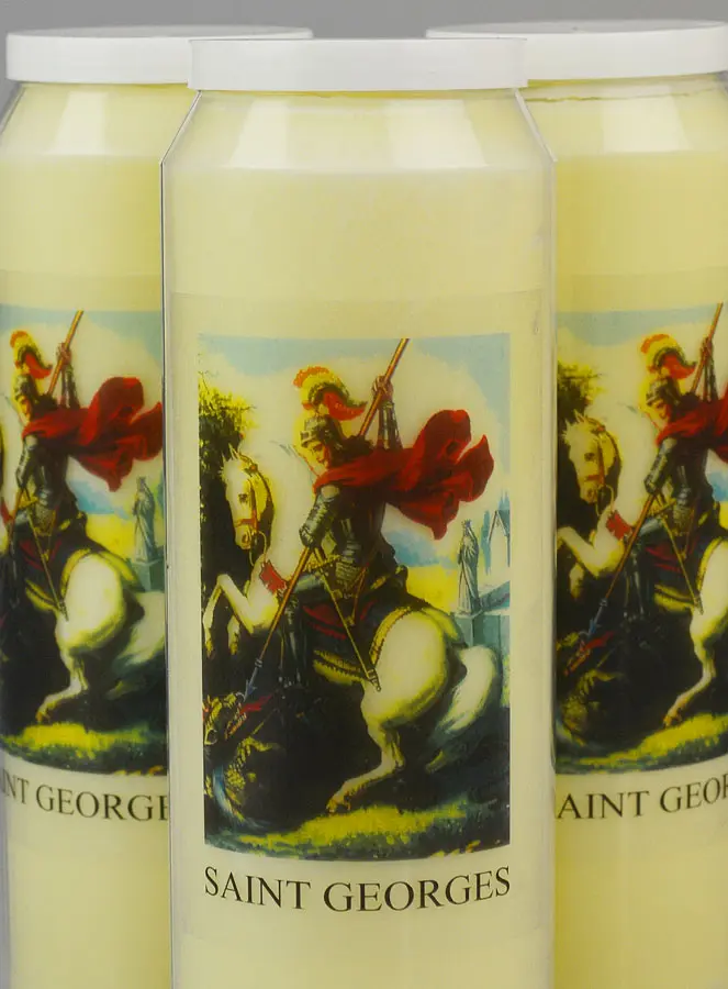 3 Noveen Kaarsen Heilige Georges (St. Joris) (pic 3)