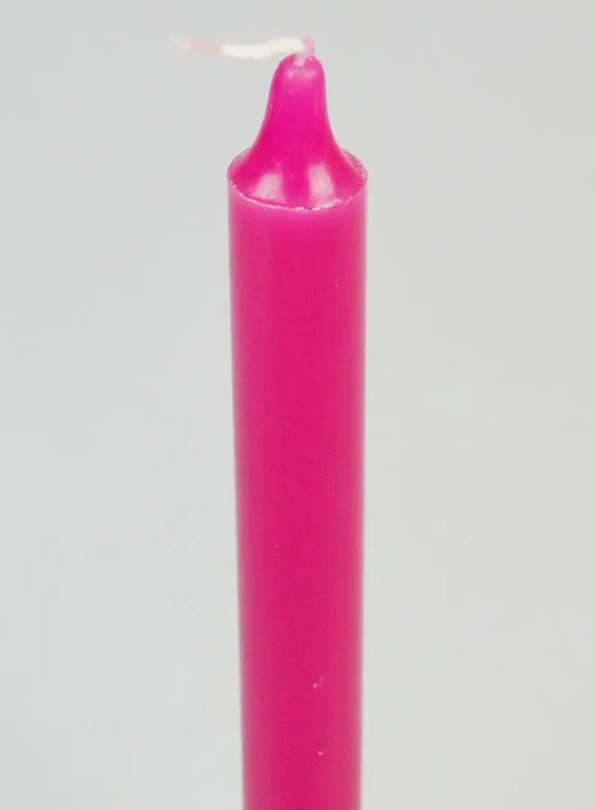 Doorgekleurde Tafelkaars Roze (pic 4)