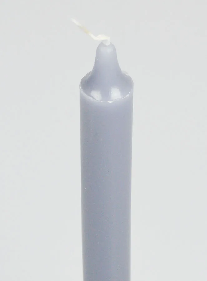 Doorgekleurde Kaars Grijs (pic 4)