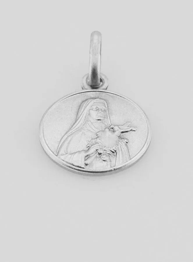 Hangertje Theresia Echt Zilver - 12 mm (pic 2)