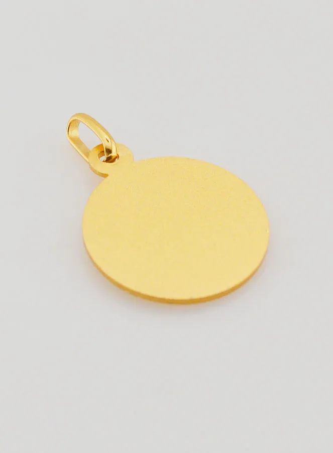 Hanger Heilige Maria Magdalena Verguld - 18mm (pic 4)