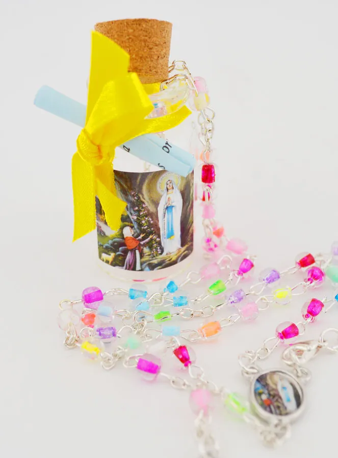 Rozenkrans Communie Geschenk van Lourdes (pic 4)