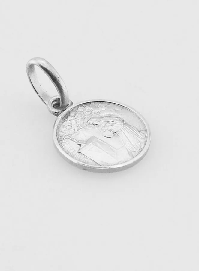 Hanger Heilige Rita Massief Zilver - 10 mm (pic 3)