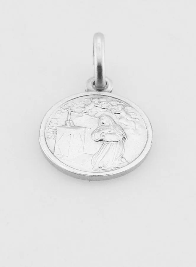 Heilige Rita Hanger 925 Zilver- 12 mm (pic 2)