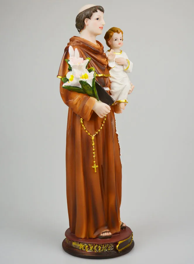 Beeld Sint Antonius van Padua - 30 cm (pic 3)