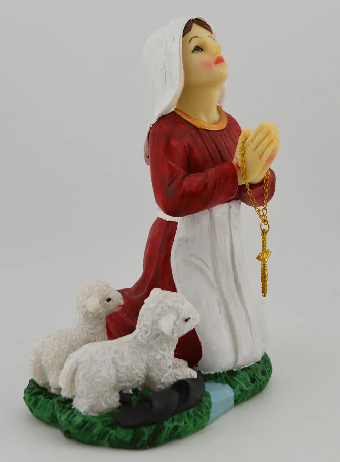 Beeld van Hl Bernadette Soubirous - 15 cm (pic 3)