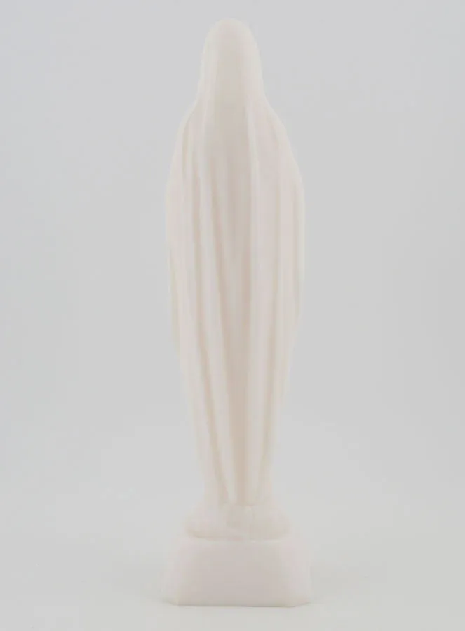Beeldje Onze Lieve Vrouw van Lourdes van Albast - 16 cm (pic 4)
