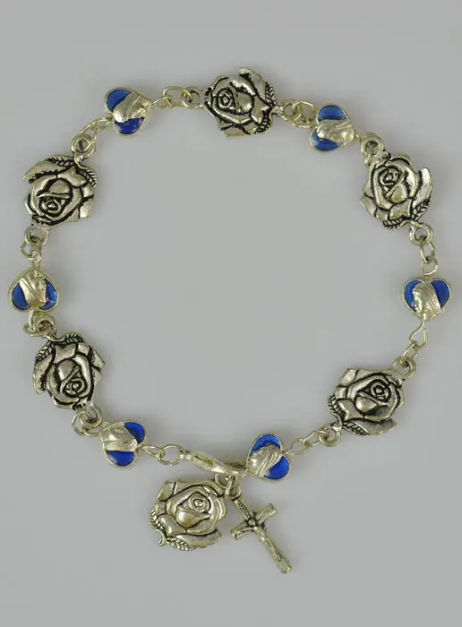 Armband Harten - Rozen van Lourdes en Kruis (pic 2)