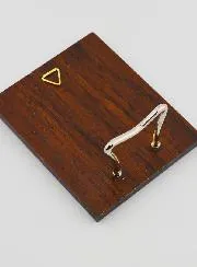 Byzantijnse Icoon Heilig Hart van Jezus Christus - Handgemaakt - 8 cm