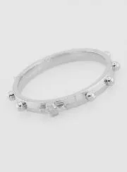 Bidring Zilverkleurig - Maat 57