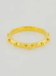 Religieuze Ring Goudkleurig - Maat 57