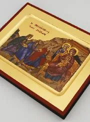 Byzantijns Icoon Drie Koningen - 17cm