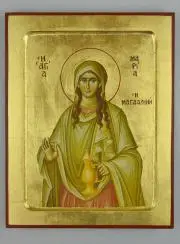Byzantijnse Icoon Heilige Maria Magdalena - 22 cm