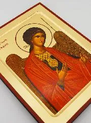 Grieks Byzantijnse Icoon Heilige Michaël - 22 cm