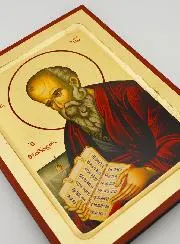 Byzantijnse Icoon Heilige Johannes de Apostel - 22 cm