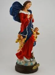 Beeld Maria die Knopen Ontwart - 30 cm