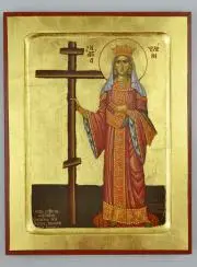 Icoon Byzantijns Heilige Helena - 22 cm