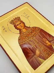 Byzantijnse Icoon Heilige Irene van Thessaloniki - 30 cm