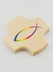 Kruis Kind Esdoornhout - Ichthus Vis Christendom