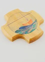 Kruis Kind van Linde Hout - Wonderbaarlijke Visvangst Pax Boot