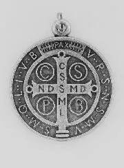 Medaille Benedictus Metaal - 3.6cm