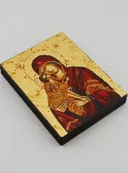 Orthodox Icoon Moeder Gods van Kazan 12 cm