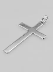 Hanger Groot Kruis 925 Zilver - 50mm