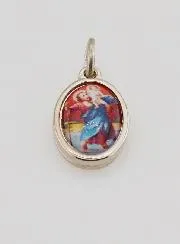 Medaille Heilige Christoffel Zilverkleurig - 14 mm