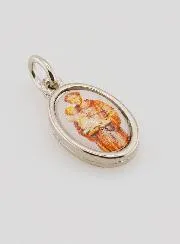 Medaille Heilige Antonius van Padua Zilverkleurig - 14mm