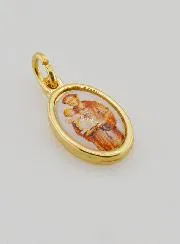 Medaille Heilige Antonius Goudkleurig - 14mm