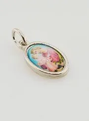 Hanger Heilige Jozef Zilverkleurig - 14 mm