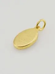 Hanger Onze Lieve Vrouw van La Salette Goudkleurig - 14 mm