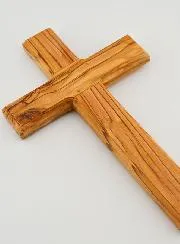 Kruis van Olijfhout uit het Heilige Land - 22cm