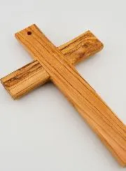 Kruis van Olijfhout uit het Heilige Land - 22cm