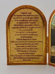 Tweeluik Icoon Heilige Antonius van Padua + Gebed