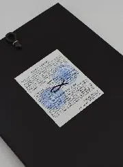 Byzantijnse Icoon Moeder Gods van de Tederheid met Blauw Bovenkleed 22 cm