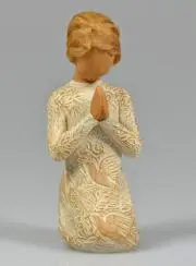 Beeld Willow Tree - Gebed van Vrede ( Prayer of peace ) - 10 cm