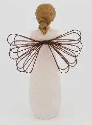Engel Willow Tree - Engel Een Boom een Gebed (A Tree, A Prayer) - 14 cm