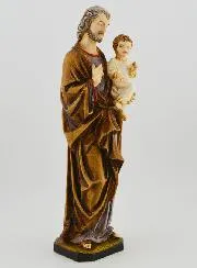 Beeld Heilige Jozef Handgeschilderd - 22 cm