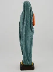 Beeld Maagd Maria met Kind Handgeschilderd - 25 cm