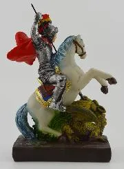 Beeld Heilige Georges - Sint Joris - 12 cm
