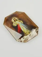 Auto Badge Barmhartige Jezus - 4 cm