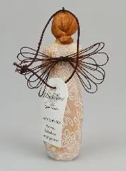 Engel Willow Tree - Engel van Herinnering (Remembrance) - Ornament 12 cm