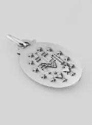 Wonderdadige Medaille 925/000 Zilver - 21 mm