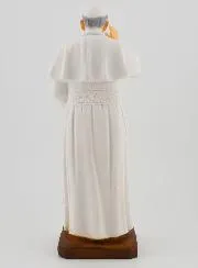 Beeld Paus Franciscus Polychroom - 20 cm